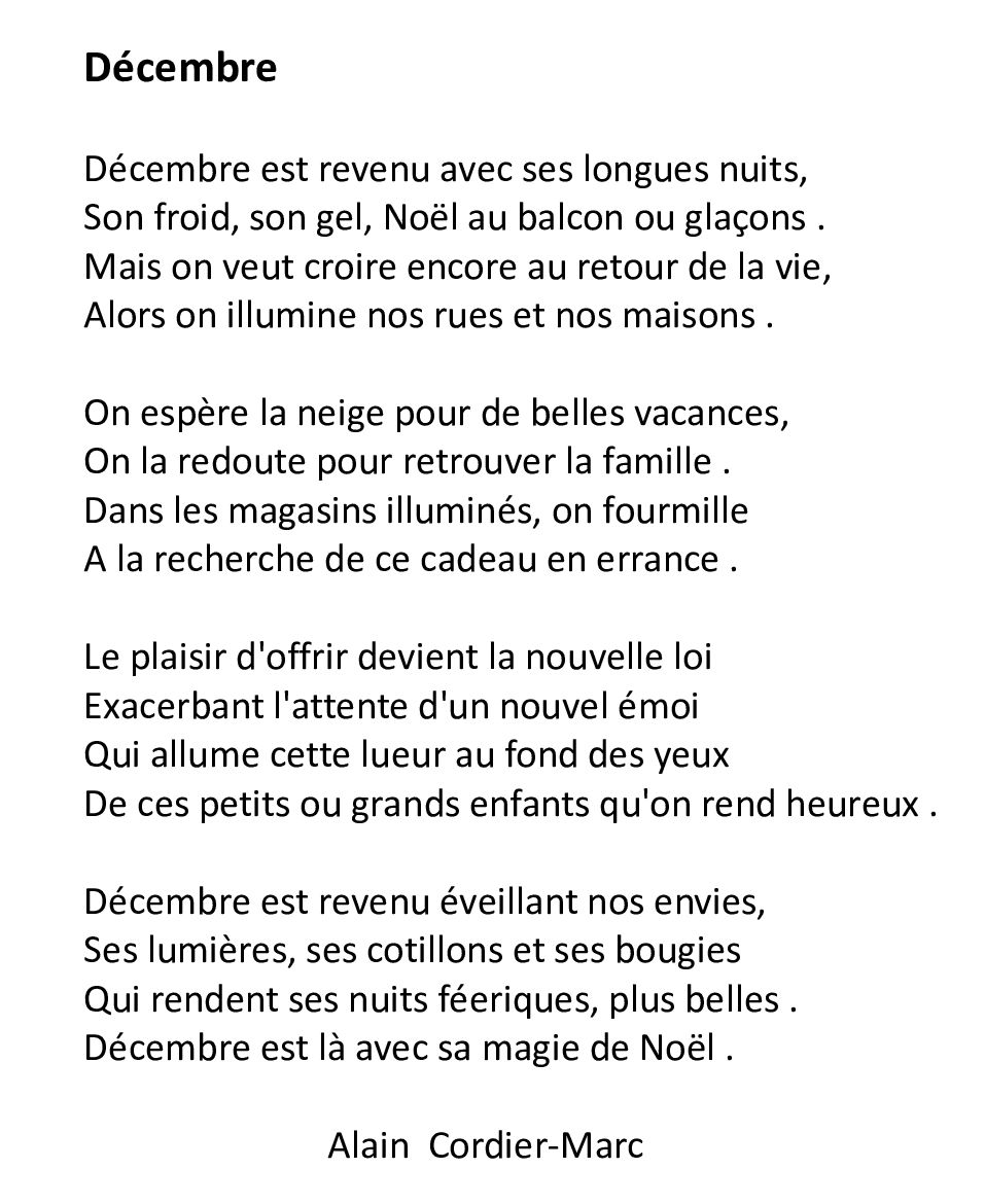 Décembre