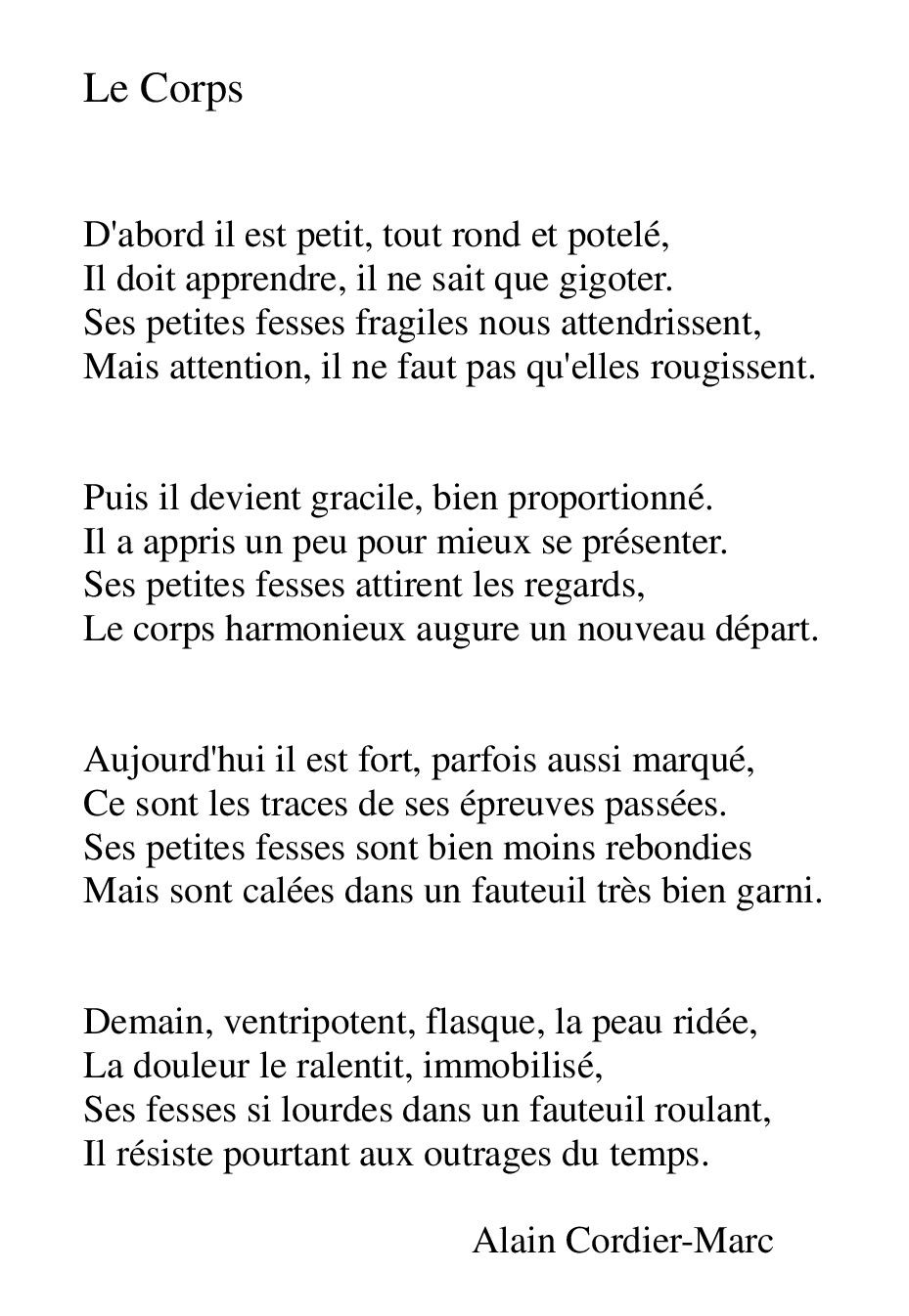 Le Corps