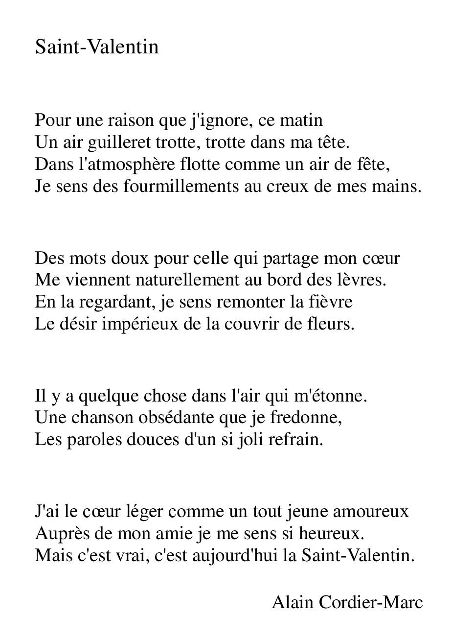 Saint-Valentin
